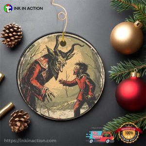 Folklore Krampusnacht Christmas Vintage Ornament Folklore Krampusnacht Christmas Vintage Ornament