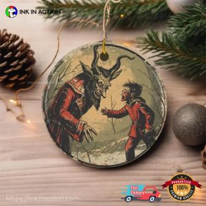 Folklore Krampusnacht Christmas Vintage Ornament