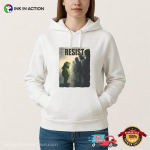 Frog Vs Anti riot Forces, Portland Resist T shirt 1