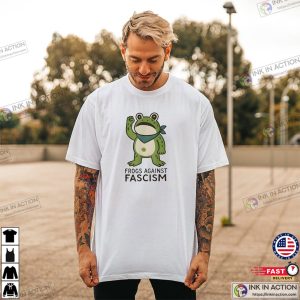 Frogs Against Fascism, Portland Frog Protest Shirt 3