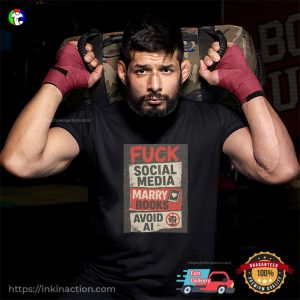 Fuck Avoid AI Funny T shirt 2