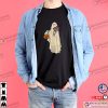 Ghost Holding Flower Pumpkin Halloween Spooky Season T-Shirt