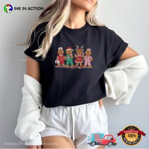 Gingerbread Nurse Christmas Holiday Shirt