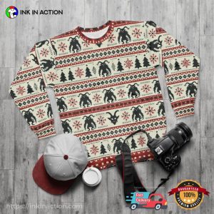 Gothic Folklore Krampus Ugly Christmas Sweater 3 InkInAction.com