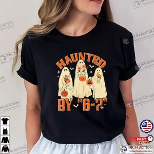 Halloween Ghost Haunted by 6-7 Meme T-shirt