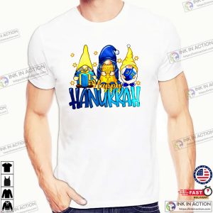 Happy Hanukkah Gnomes Celebration T-shirt