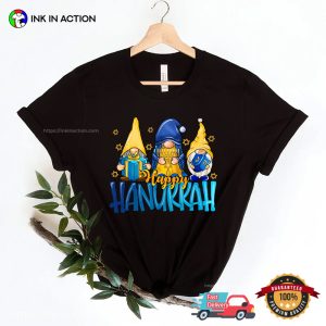 Happy Hanukkah Gnomes Celebration T shirt 3