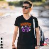 Haunted By 6 7 Meme Funny Halloween Ghost T-Shirt