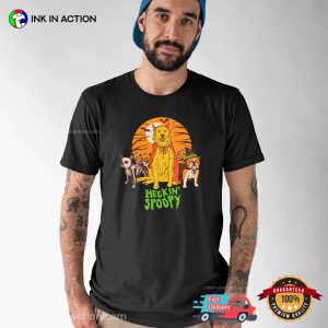 Heckin’ Spoopy Halloween Dogs Funny T-shirt