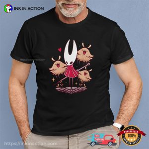 Hornet And Lost Fleas Hollow Knight Silksong Shirt