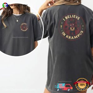 I Believe In Krampus Dark Christmas Comfort Colors Shirt 1 InkInAction.com