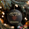 I Believe In Krampus Ceramic Ornament