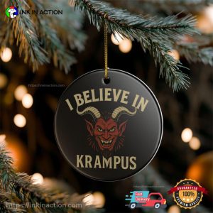 I Believe In Krampus Ceramic Ornament I Believe In Krampus Ceramic Ornament