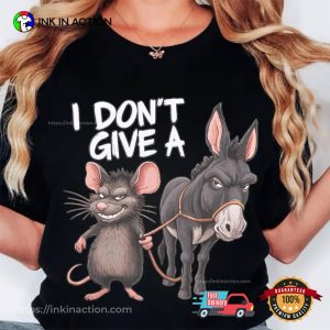 I Don’t Give A Rats Ass Sarcasm Funny Comfort Colors Shirt