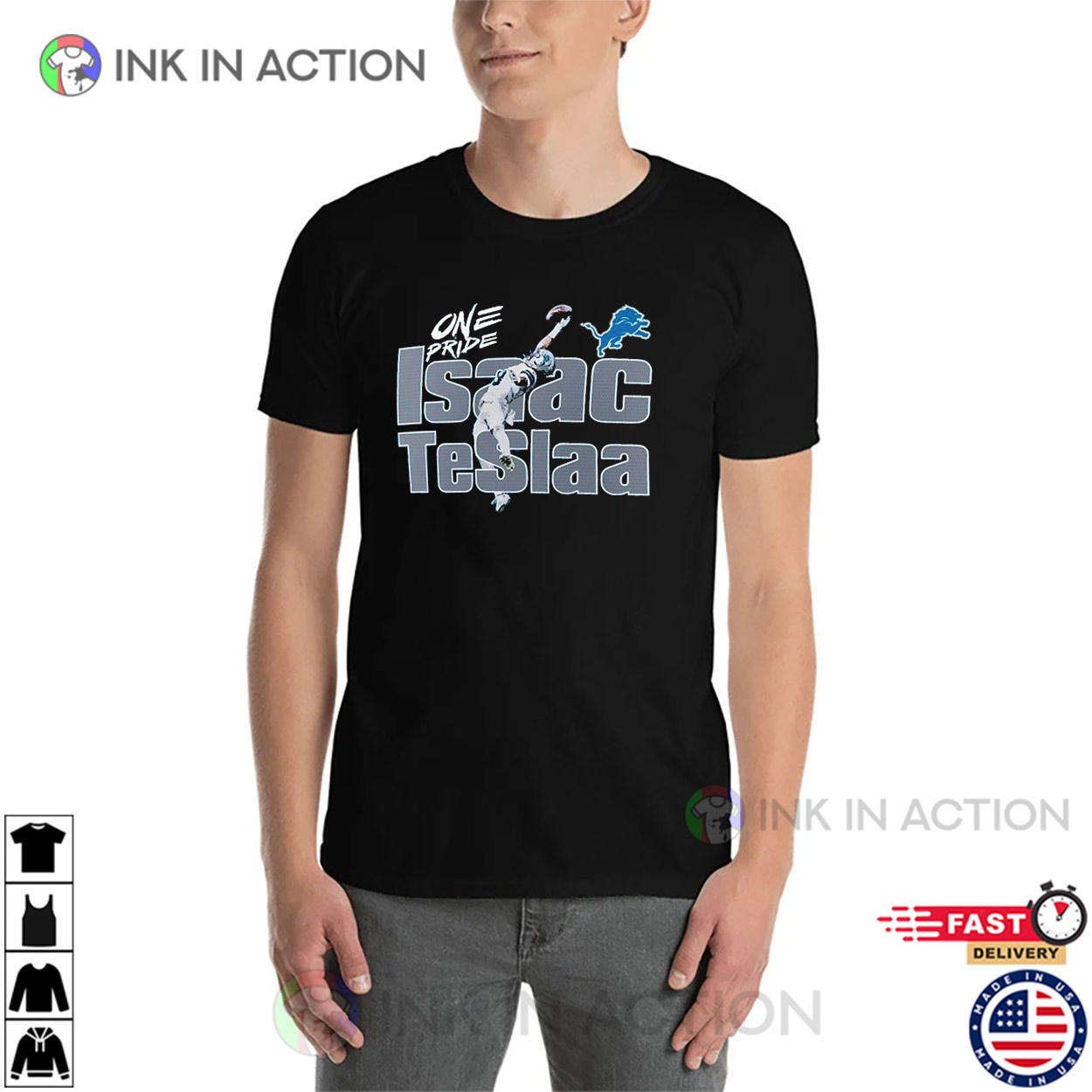 Isaac TeSlaa One Pride Detroit Lions Shirt Isaac TeSlaa One Pride Detroit Lions Shirt
