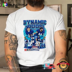 Jaxson Dart And Cam Skattebo Planet Euphoria NFLPA T-shirt