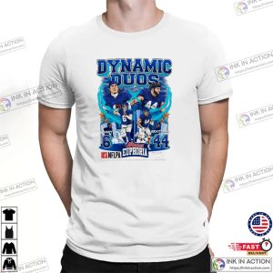 Jaxson Dart And Cam Skattebo Planet Euphoria NFLPA T-shirt