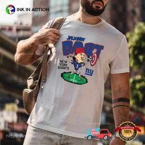 Jaxson Dart New York Gaints Football Funny Meme Shirt