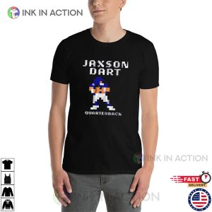 Jaxson Dart Quarterback 8 bit Game T shirt 3