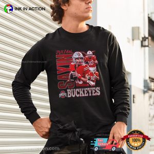 Julian Sayin Ohio State Buckeyes 90s Graphic Tee 2