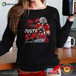 Just Sayin Julian Sayin Ohio State Graphic T-shirt