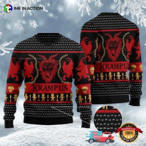 Krampus Christmas Gothic Ugly Xmas Sweater
