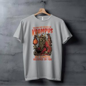Krumpas Nelieve In You Horror krampus christmas Shirt 2 InkInAction.com