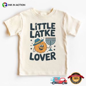 Little Latke Lovers, Hanukkah Menorah Shirt