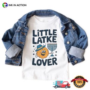 Little Latke Lovers, hanukkah menorah Shirt 2
