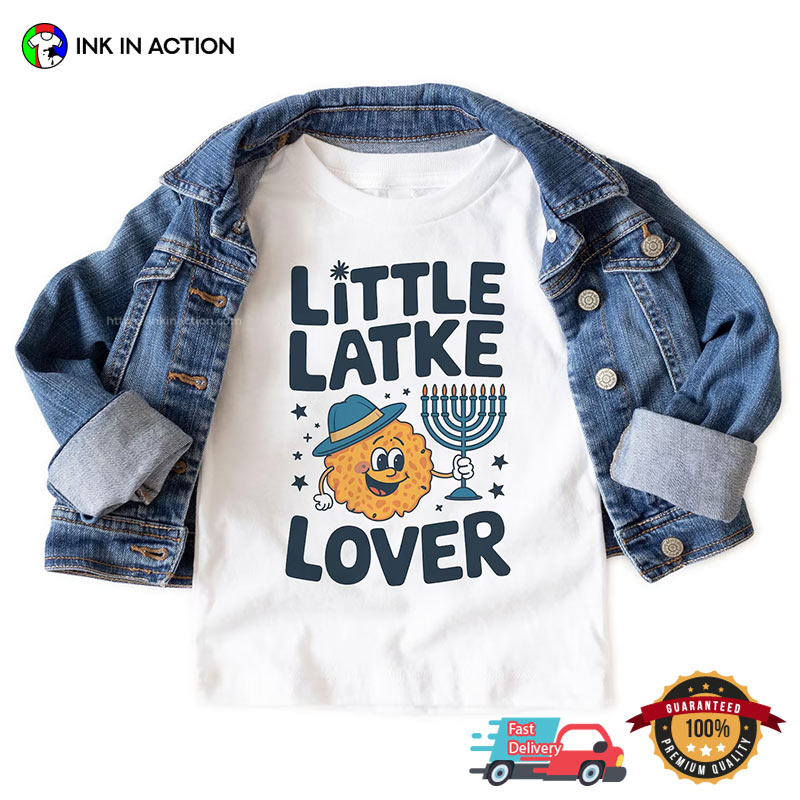 Little Latke Lovers, Hanukkah Menorah Shirt Little Latke Lovers, Hanukkah Menorah Shirt