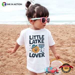 Little Latke Lovers, Hanukkah Menorah Shirt