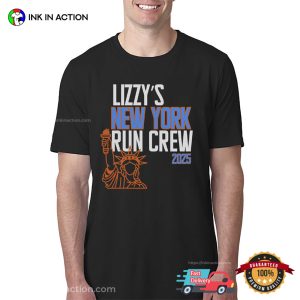 Lizzy’s New York Run Crew 2025 Race Day Shirt