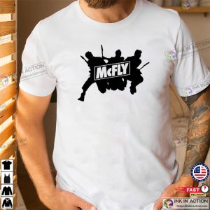 McFly Vs Busted Tour 2025 Logo T shirt 2