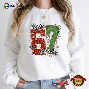 Mean Guy 6 7 Christmas Funny Meme Comfort Colors Tee InkInAction.com