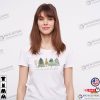 Merry And Bright Christmas Trees Holiday T-shirt
