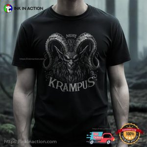 Merry Krampus Christmas Dark Creature Shirt
