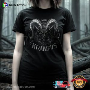 Merry Krampus Christmas Dark Creature Shirt