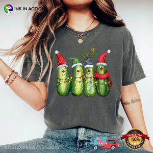 Merry Xmas Christmas Pickle Comfort Colors Shirt Merry Xmas Christmas Pickle Comfort Colors Shirt