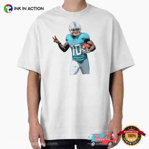 Miami Tyreek Hill NFL Graphic Tee Miami Tyreek Hill NFL Graphic Tee