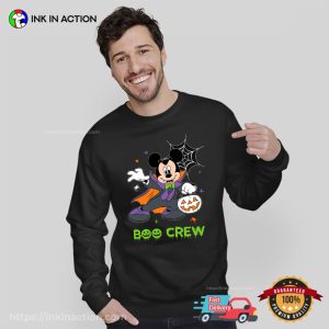 Mickey Mouse Halloween Disney Boo Crew T-shirt