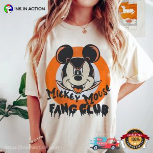 Mickey Vampire Fang Club Disney Comfort Colors Tee