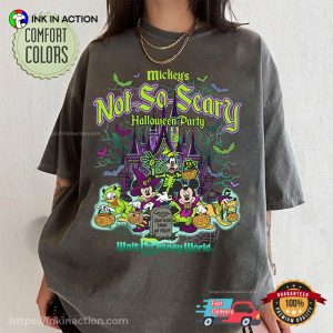 Mickey’s Not So Scary 2025 Halloween Party Comfort Colors Tee