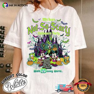 Mickey’s Not So Scary 2025 Halloween Party Comfort Colors Tee