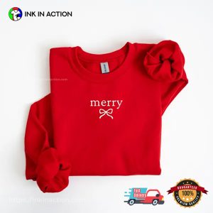 Minimal Merry Christmas Gift T-shirt Minimal Merry Christmas Gift T-shirt