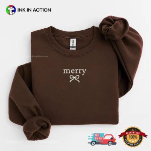Minimal Merry Christmas Gift T-shirt