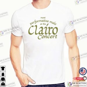 Most Performative Male At The Clairo Concert Social T-shirt Most Performative Male At The Clairo Concert Social T-shirt