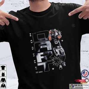 NY Giants Jaxson Dart NFL Portrait Shirt