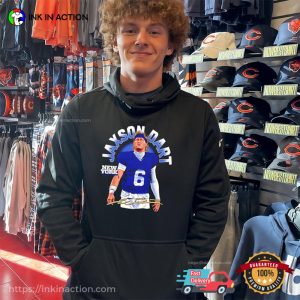 New York Giants Football Jaxson Dart MVP T-shirt