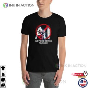 No AI, Support Human Artists Shirt