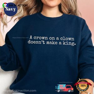 No Kings In America, Anti Trump Protest Statement Comfort Colors Shirt
